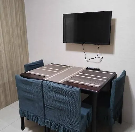 Near Moa At Shore Residences 1br With Balcony -unlimited Wifi Apartment